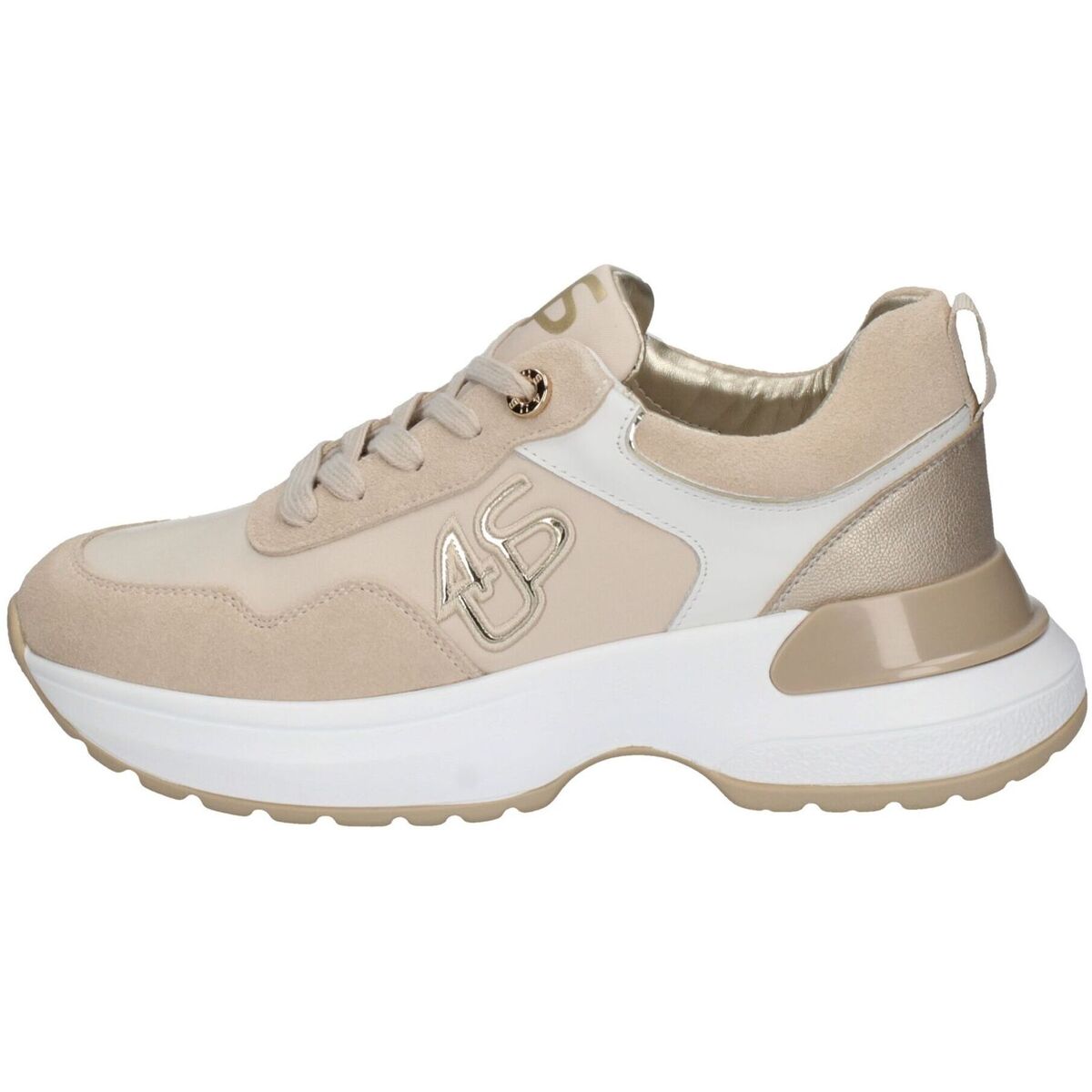 Sneakers Donna Beige Cesare Paciotti - Test