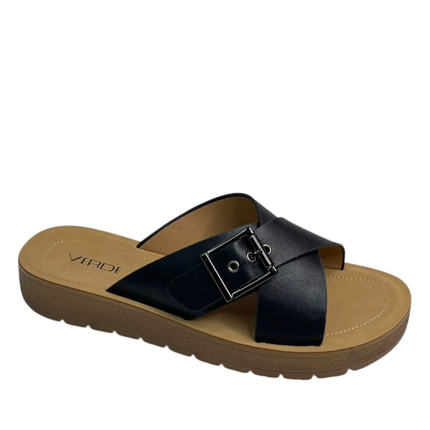 CIABATTA DONNA VERDE 28-0004078