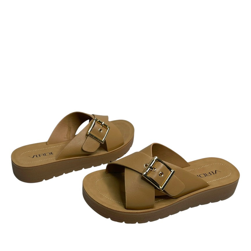 CIABATTA DONNA VERDE 28-0004078